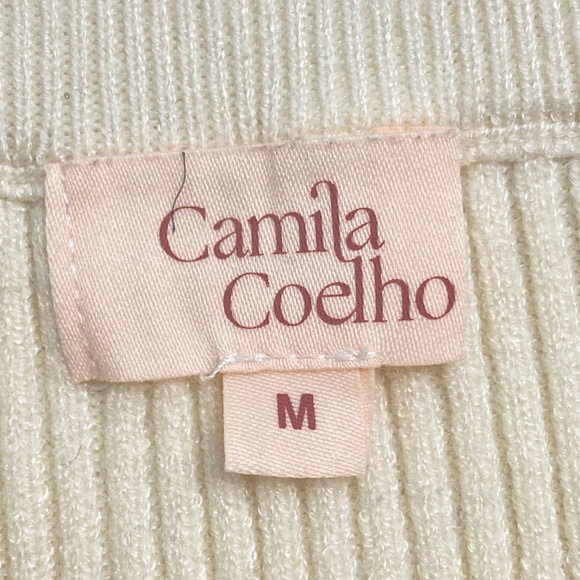 CAMILA COELHO Macadamia Skirt in Ivory Size M - Picture 5 of 8